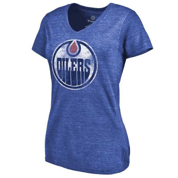 Women's Edmonton Oilers Distressed Team Primary Logo Tri Blend T-Shirt Royal FengYun,We sell and wholesale Women's Edmonton Oilers Distressed Team Primary Logo Tri Blend T-Shirt Royal FengYun on line form chian!